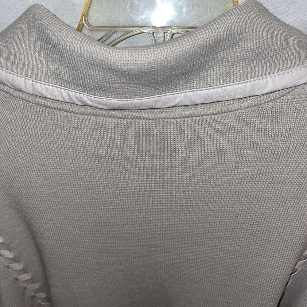 Patricia Nash Women’s Open Cardigan Size XL Beige Going Out Party Business - Picture 9 of 12